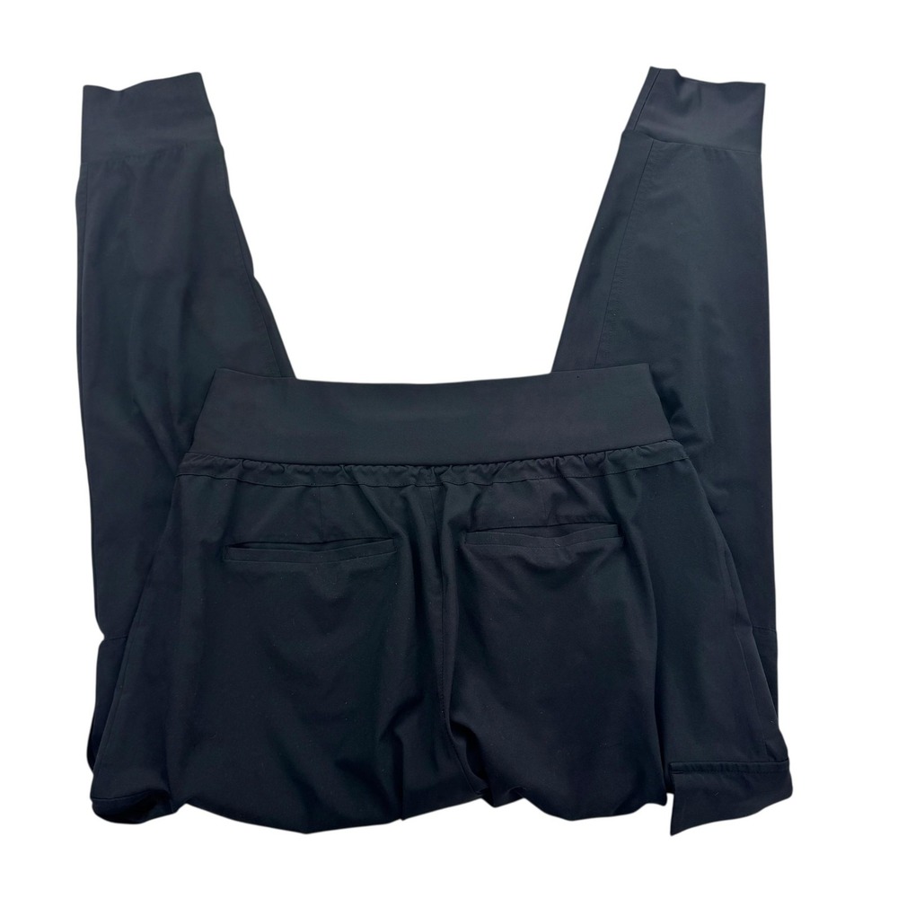 Athleta Pants Womens Size 2 Black Cargo Jogger Stretch Athletic Travel Pockets